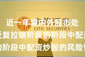 近一年境内外股市处于指数反复拉锯阶段的阶段中配资炒股的风险管