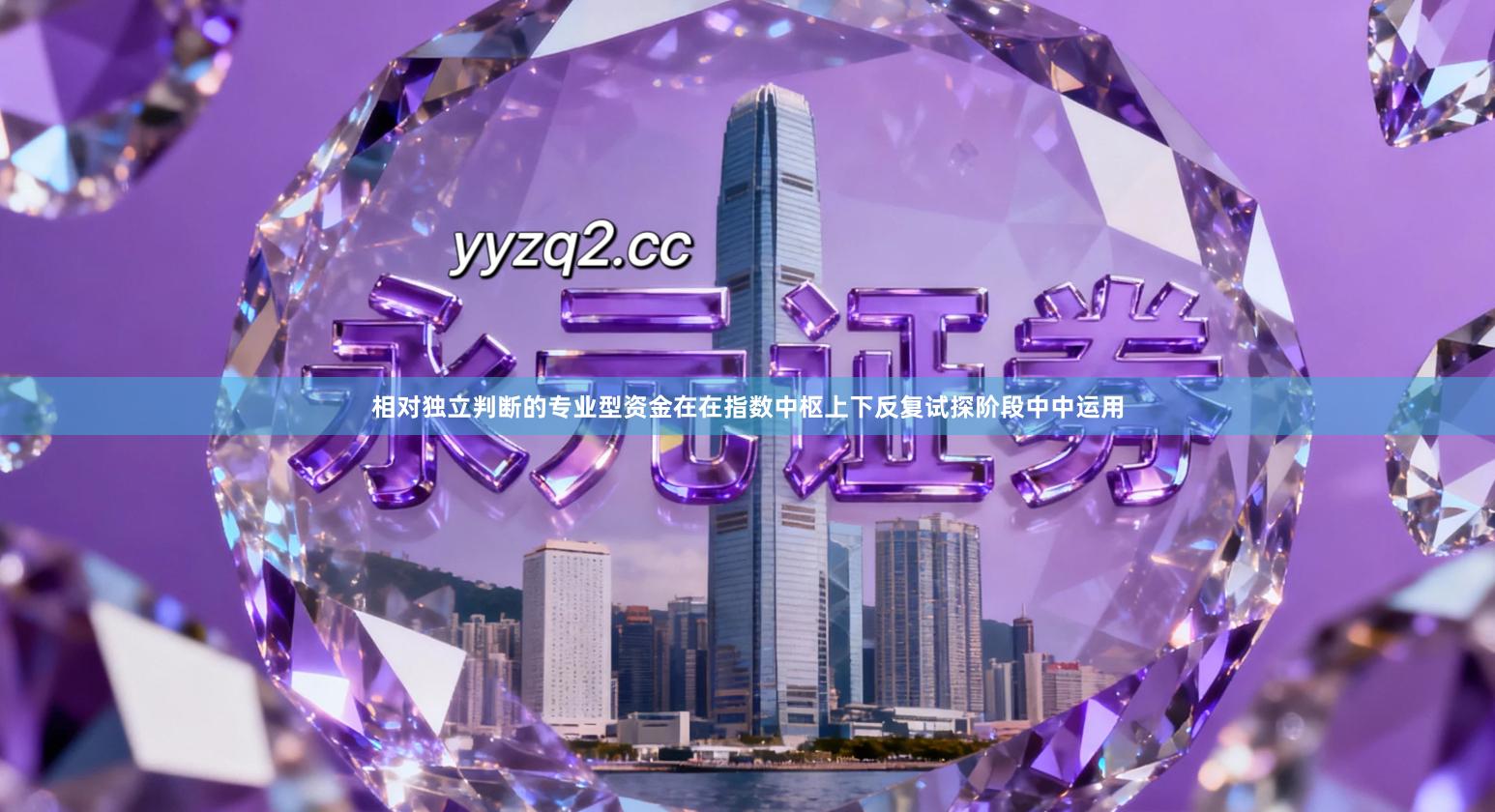 相对独立判断的专业型资金在在指数中枢上下反复试探阶段中中运用